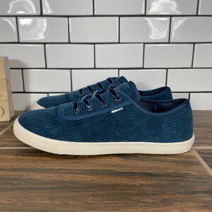 Toms Carmel Womens 7.5 Shoes Atlantic Corduroy Lightweight Casual Sneakers